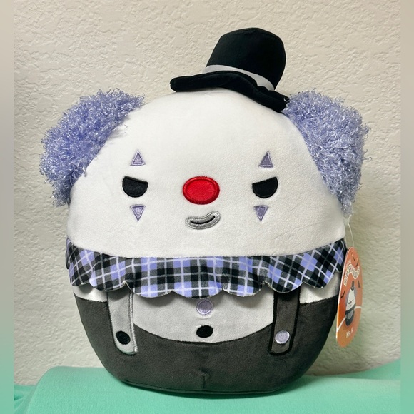 Squishmallows Ms. K the CLOWN 10 INCH Halloween Plush - Picture 1 of 4